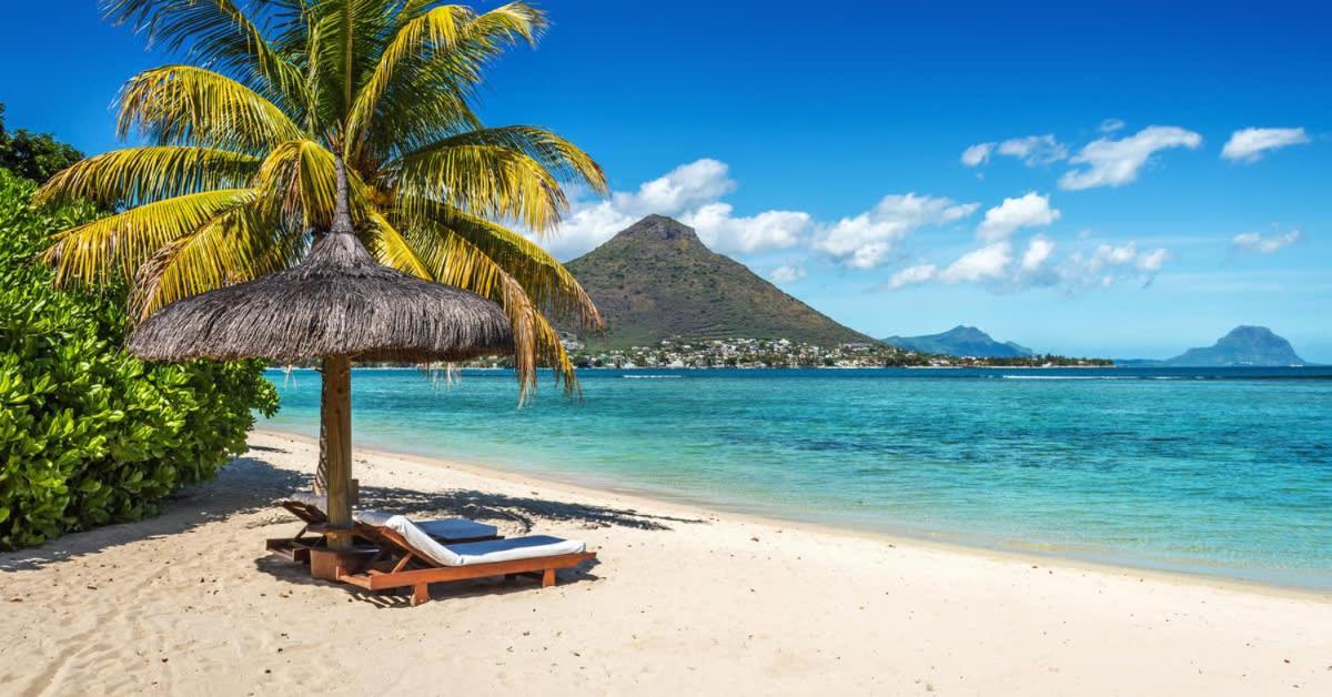 Ocean Blue Villa, Flic-En-Flac Bagian luar foto
